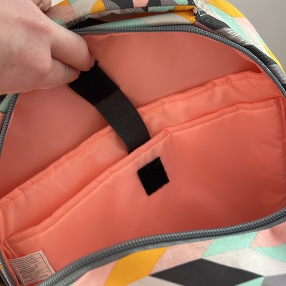 KAVU Packwood Backpack with Padded Laptop and Tablet Sleeve, Chevron Sketch - Picture 11 of 12